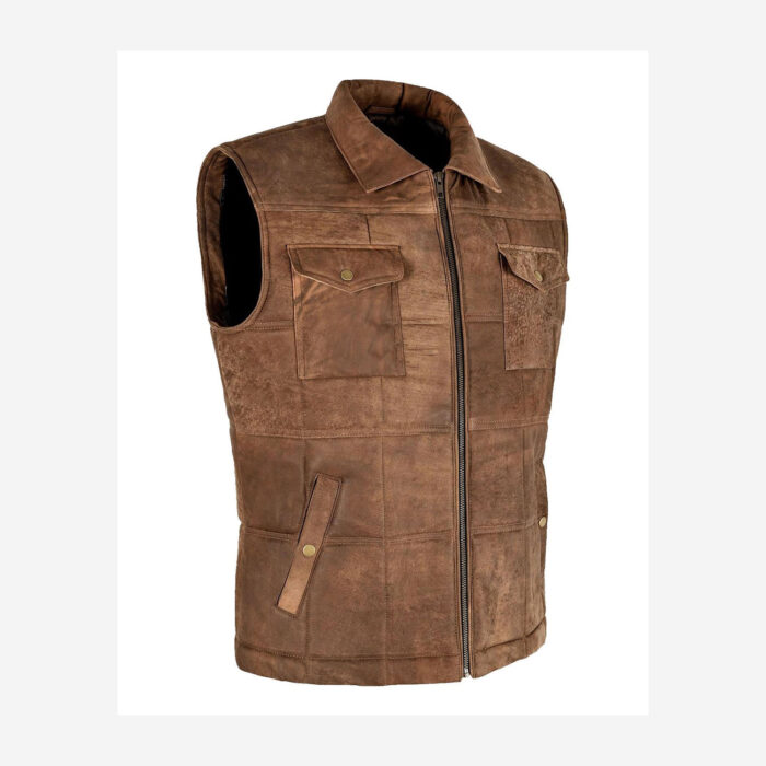 Motorbike Leather Vests