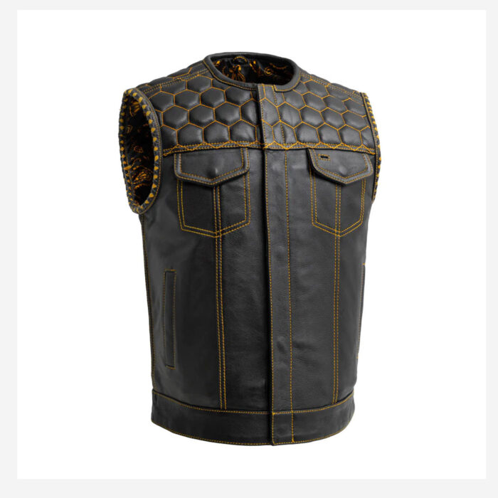 Motorbike Leather Vests