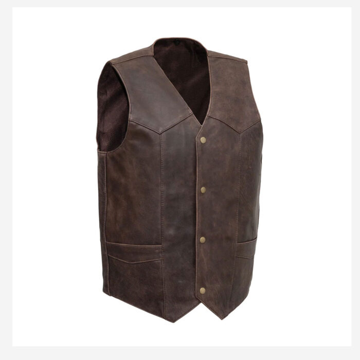Motorbike Leather Vests